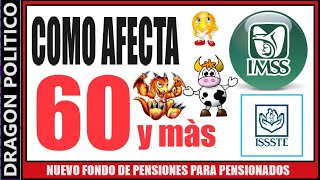 1109-🔥COMO AFECTA 60 Y MÀS A PENSIONES IMSS E ISSSTE!!! 🤔👍😃✅ #pension #noticias #ayudasocial #pagos