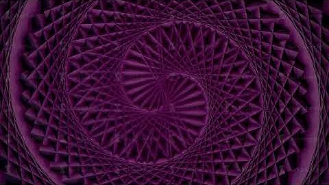 Abstract CGI motion graphics and looped animated background with white cubes in spiral arrange