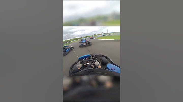 Batida na Largada do Kart - KNO