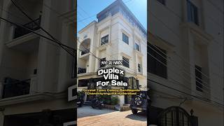 300 Sq Yards Luxury Villa For Sale in Hyderabad | G+2+Penthouse Duplex in Crystal Town Colony