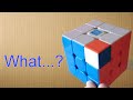 What...?corner twist in rubik's cube.