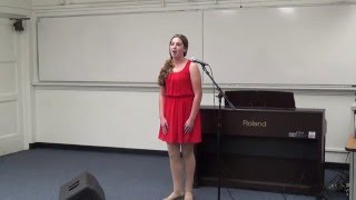 MTCA 2016 solo "What I Did for Love" from A Chorus Line
