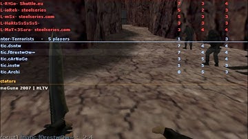 f0rest vs. emuLate @GameGune 2007 (de_nuke CT Only)