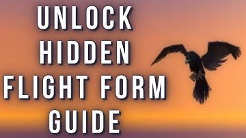 Nightwing Raven, 2 step easy guide! Hidden flight form