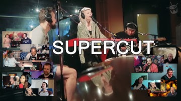 Supercut of Youtubers reacting to Aurora covers Massive Attack "Teardrop" for Like A Version