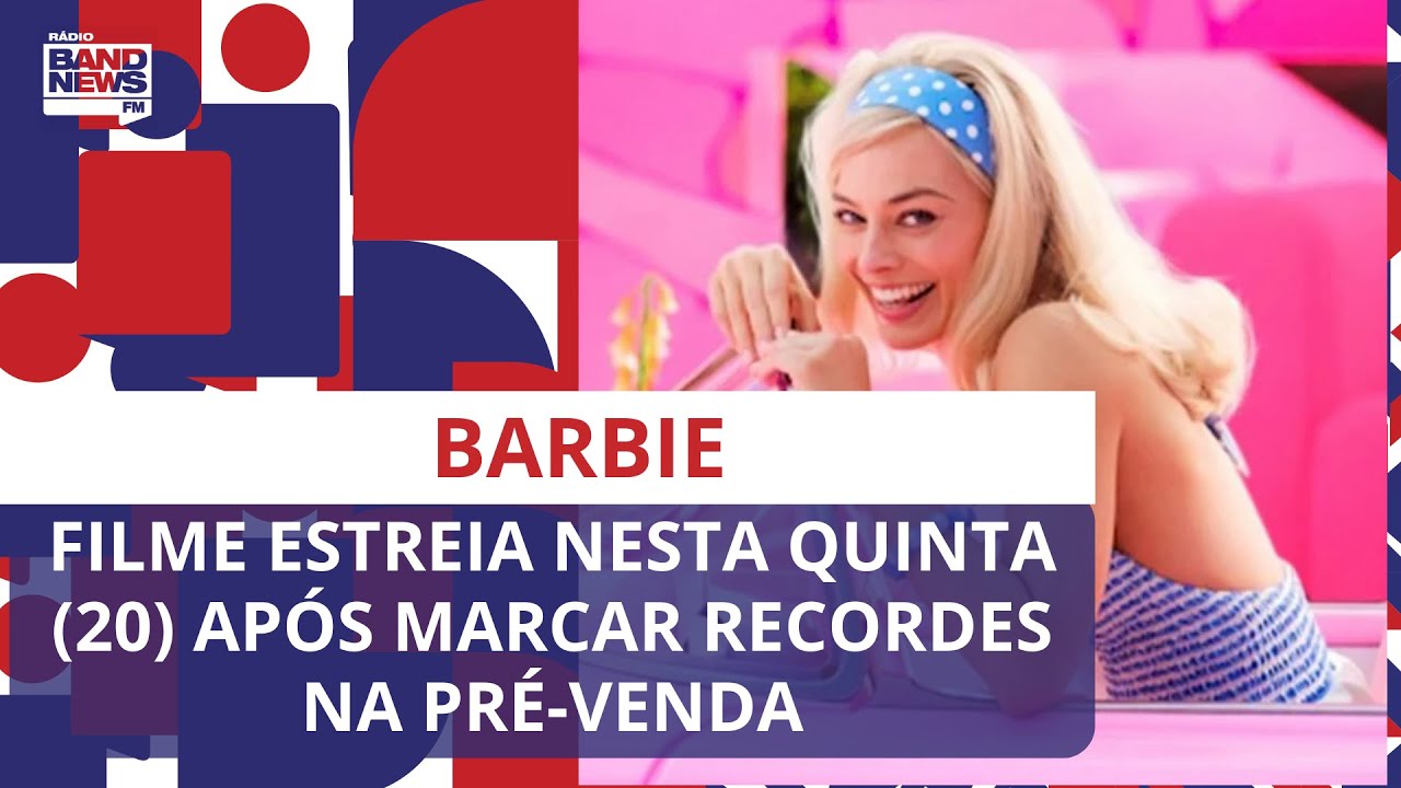 Trailer lançado! Será que teremos o filme do ano? 🎀 #barbie