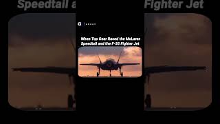 McLaren Speedtail vs F-35 Fighter Jet 😳✈️ Top Gear’s Craziest Race Yet