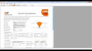 Welding Time & Cost Calculation for 10 joints in 8" NPS Sch 40 with WeldPulse Software screenshot 5