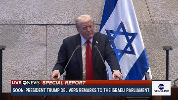 LIVE: President Trump arrives in Egypt for peace summit after all living hostages released