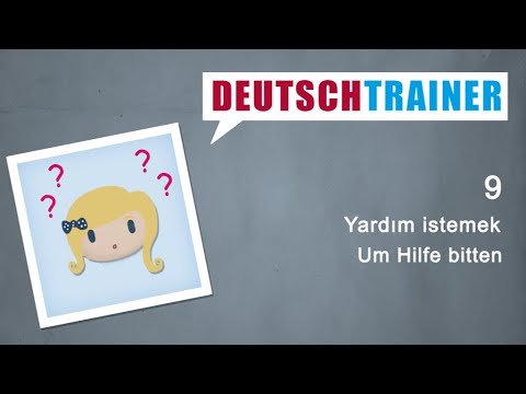 Yeni başlayanlar için Almanca (A1/A2) | Deutschtrainer: Yardım istemek