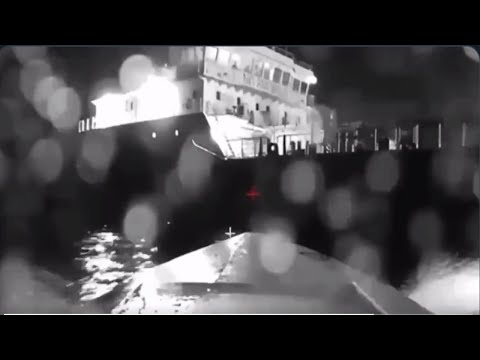 **ALERT** Oil Tanker Hit by Suspected Black Sea Drone Strike in Kerch Strait