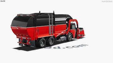 Mack TerraPro Mcneilus Garbage Truck 2016 3D model by 3DModels.org