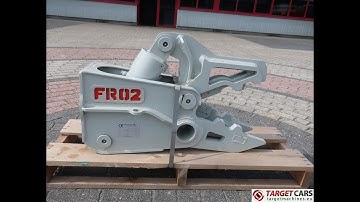 778493 MUSTANG FR02 HYDRAULIC PULVERIZER CRUSHER SHEAR FR-02 2020 TO FIT 1.5~5T EXCAVATOR AH201098