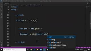 concat join push pop methods in array
