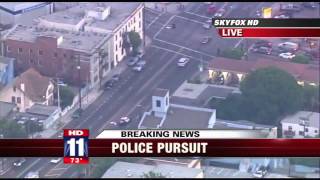 Police Chase cops shoot murder suspect  September 11, 2012