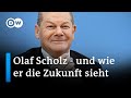 Bundeskanzler Scholz stellt sich den Fragen der Hauptstadtpresse | DW Nachrichten