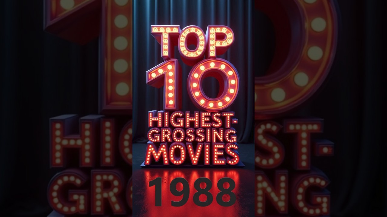 The Top 10 Highest-Grossing Movies Worldwide of 1988!