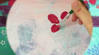 Abstract Painting Workshop With Anapaz