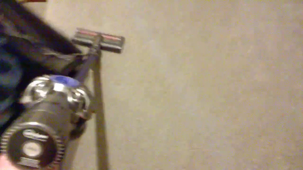 Dyson V6 Fluffy cleaning the landing YouTube