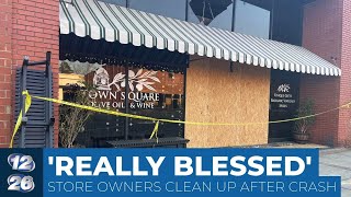 North Augusta store bounces back after car crashes into building
