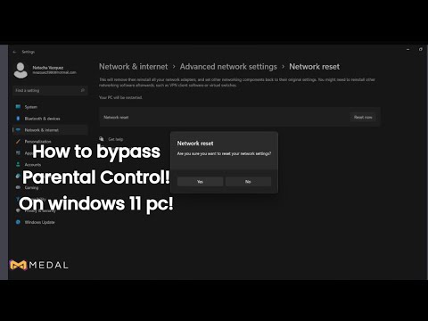 How to bypass parental control on pc windows 11!