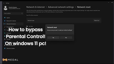 How to bypass parental control on pc windows 11!
