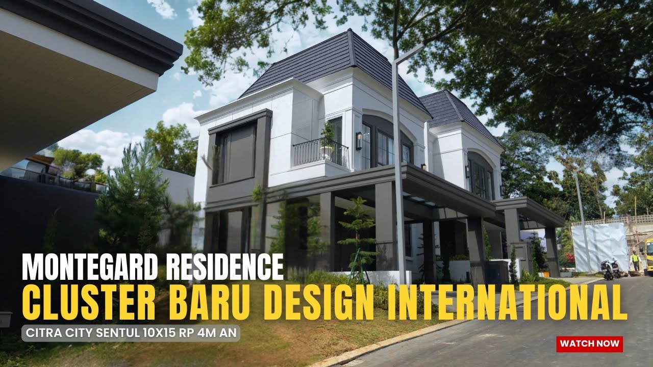 CLUSTER BARU DI SENTUL DENGAN PALUDARIUM SATU - SATU NYA DI INDONESIA!! CITRA CITY SENTUL MONTEGARD