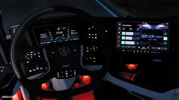 ETS2 1.57 Mod | Scania Smart Dash Improved Dashboard | Euro Truck Simulator 2 Mods