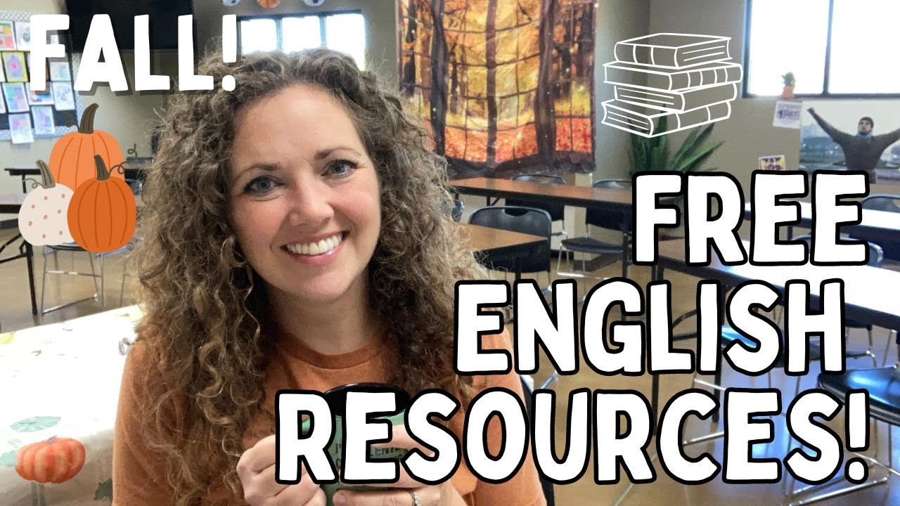 Free English Language Arts Teacher Resources for Fall | Middle and High ...