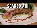 Seared Ahi - Ginger Miso - Wasabi Avocado Cream |  - BIG MEAT SUNDAY