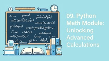 09. Python Math Module: Unlocking Advanced Calculations