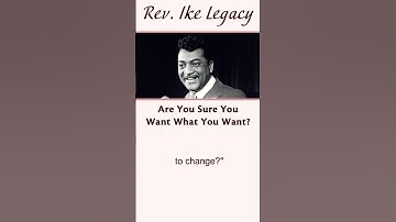 Are You Sure You Want a Million Dollars? Rev. Ike