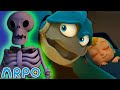 Arpo the Robot |Don’t Wake the BABY! - Halloween Special!| Funny Cartoons for Kids | Arpo and Daniel