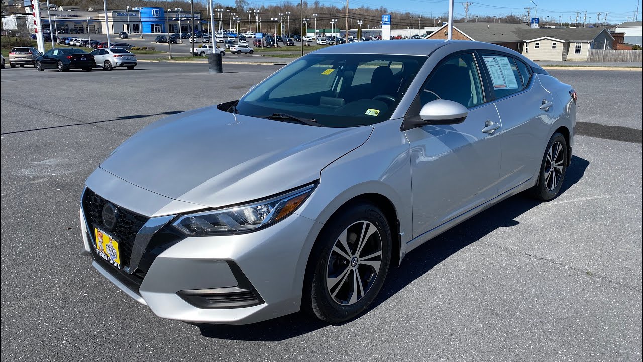 2021 Nissan Sentra SV VIDEO REVIEW | Steven Toyota | 540-434-1400 - YouTube