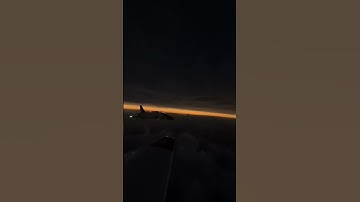 What a Solar Eclipse Looks Like Mid-Flight