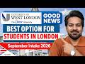 University of West London | Get Up to £4,000 Scholarship + Offer Letter in 48 Hours