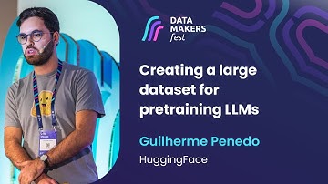 Creating a large dataset for pretraining LLMs by Guilherme Penedo