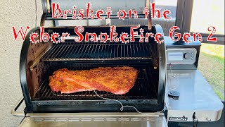 Full Packer Brisket Cook on the Weber SmokeFire Generation 2