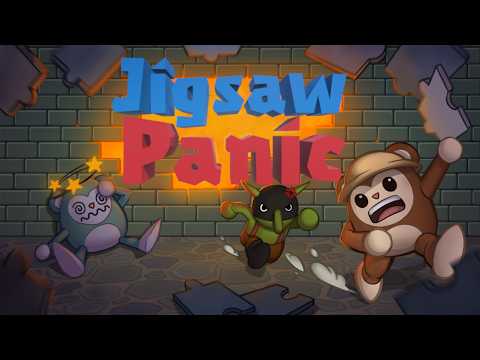 Jigsaw Panic (Co-op Puzzle Friendslop) - Gameplay Trailer