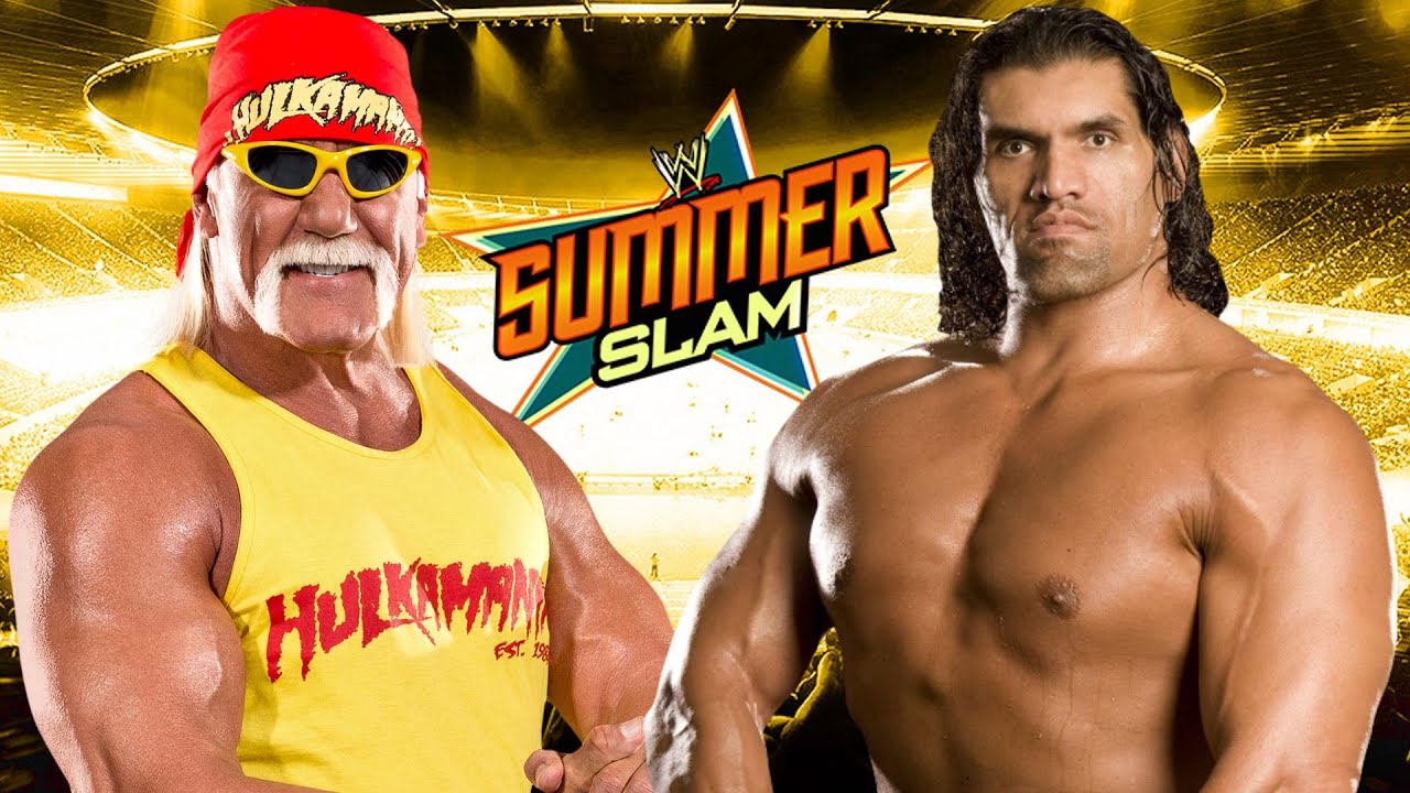 Hulk Hogan vs The Great Khali Fight YouTube