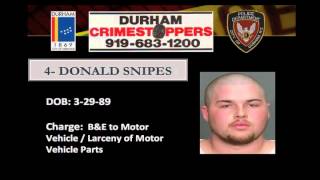 Durham Crimestoppers April 7 2014