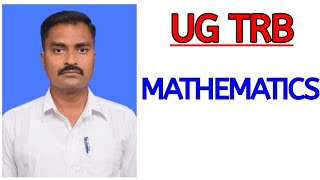 Ug Trb Maths Differential Equations