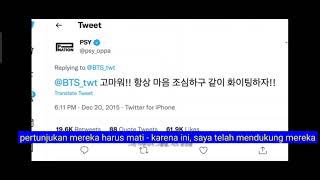 [SUB INDO] PSY - 'ThatThat Full interview dengan Suga BTS