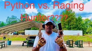 Colt Python 357 vs Taurus Raging Hunter 357