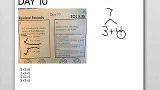 5th Grade: Math Packet Day 10 Part 2 even odd