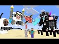 Monster School: ALL SKIBIDI ROCKET TOILET VS TITAN CAMERA HEAD &amp; TITAN SPEAKER - Minecraft Animation