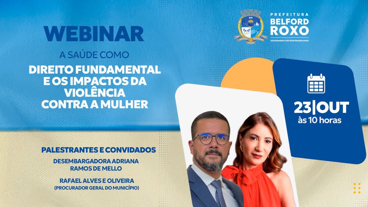 A saúde como Direito Fundamental e os Impactos da Violência contra a Mulher | WEBINAR