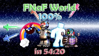 FNaF World - 100% NCS in 54:20!!! {CWR}