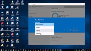 How to Set Internet Data Usage Limit in Windows 10 screenshot 5