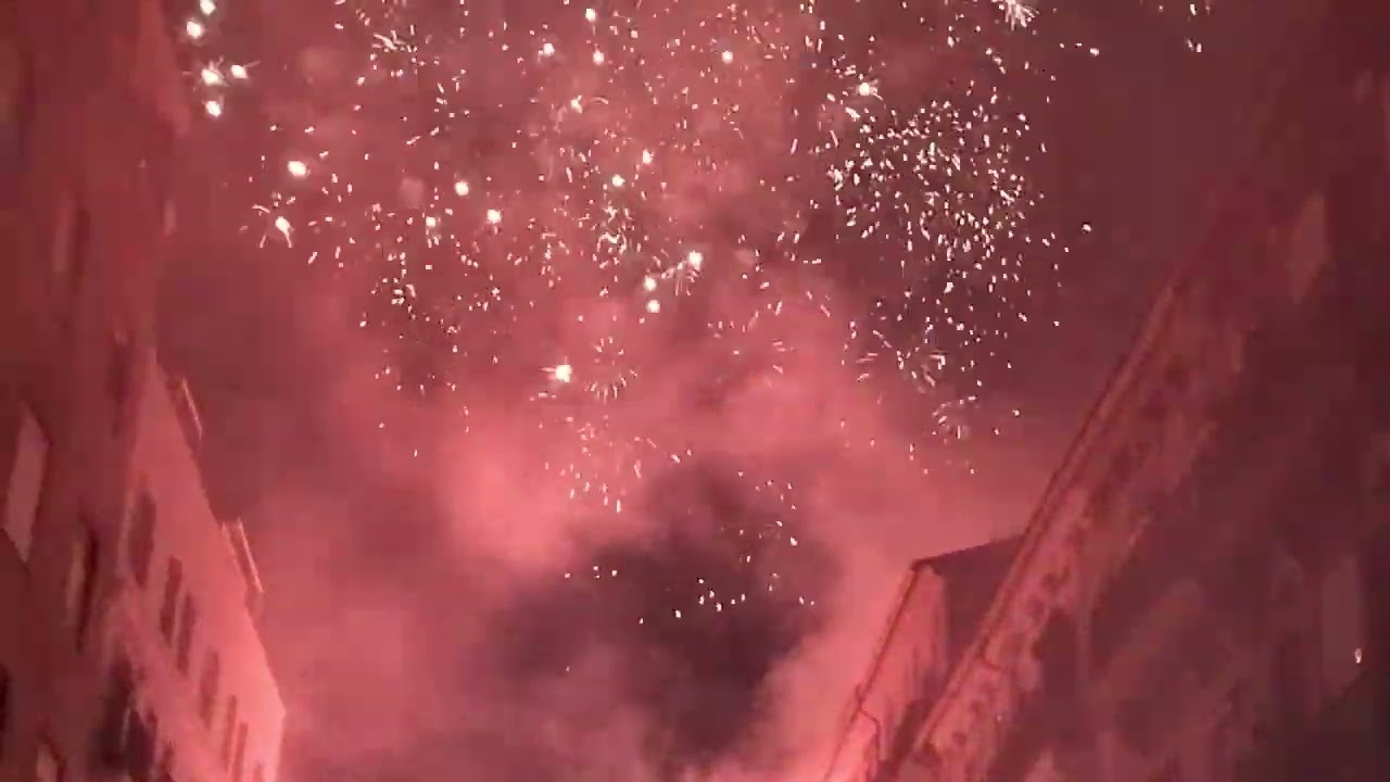 Vídeo resumen Pòlvora a la vespra: Falla ConvenTo de Jerusalén. Pirotecnia Aitana; adzucaTs.